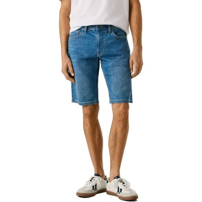 Pepe Jeans Jeans Corti Gymdigo Slim Fit Denim Authentic True Blue 30 Pepe Jeans Jeans Corti Gymdigo Slim Fit Denim Authentic True Blue 30