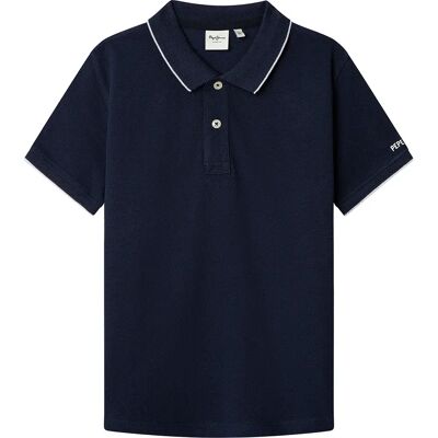 Pepe Jeans Polo A Maniche Corte Hayden Navy 10 Anni Pepe Jeans Polo A Maniche Corte Hayden Navy 10 Anni