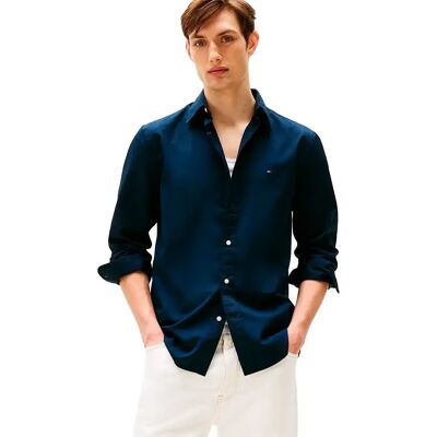 Tommy Hilfiger Camicia A Maniche Lunghe Core Flex Regular Fit Desert Sky 2XL Tommy Hilfiger Camicia A Maniche Lunghe Core Flex Regular Fit Desert Sky 2XL