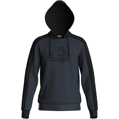Kappa Felpa Con Cappuccio Gabe Grey Ink / Black S Kappa Felpa Con Cappuccio Gabe Grey Ink / Black S