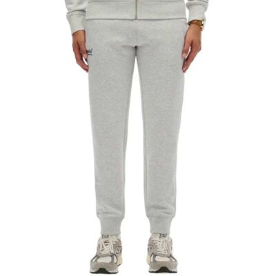 Superdry Joggers Vintage Logo Embroidered Glacier Grey Marl M Superdry Joggers Vintage Logo Embroidered Glacier Grey Marl M