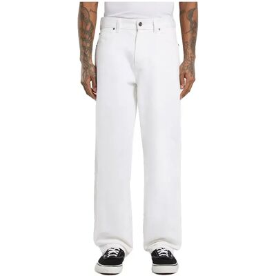 Dickies Pantaloni Wellsville Loose Tapered Twill White 33 Dickies Pantaloni Wellsville Loose Tapered Twill White 33