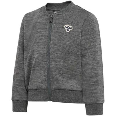 Hummel Felpa Con Zip Mini Wool Bee Dark Grey Melange 98 cm Hummel Felpa Con Zip Mini Wool Bee Dark Grey Melange 98 cm