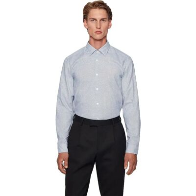 Hugo Boss Camicia A Maniche Lunghe 5035508 Blue L Hugo Boss Camicia A Maniche Lunghe 5035508 Blue L