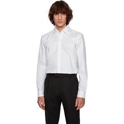 Hugo Boss Camicia A Maniche Lunghe 503896 White M Hugo Boss Camicia A Maniche Lunghe 503896 White M