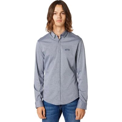 Hugo Boss Camicia A Maniche Lunghe 505229 Blue L Hugo Boss Camicia A Maniche Lunghe 505229 Blue L