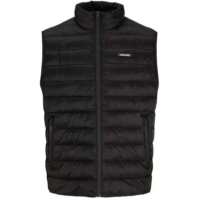 Jack & Jones Gilet Louis Black 2XL Jack & Jones Gilet Louis Black 2XL