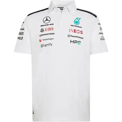 Adidas Polo A Maniche Corte Mercedes-amg Petronas F1 Team Engineers White 2XL Adidas Polo A Maniche Corte Mercedes-amg Petronas F1 Team Engineers White 2XL