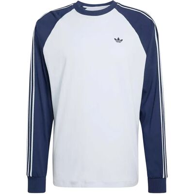 Adidas Originals Maglietta A Maniche Lunghe Bc Cali Crystal Sky / Night Indigo L Adidas Originals Maglietta A Maniche Lunghe Bc Cali Crystal Sky / Night Indigo L