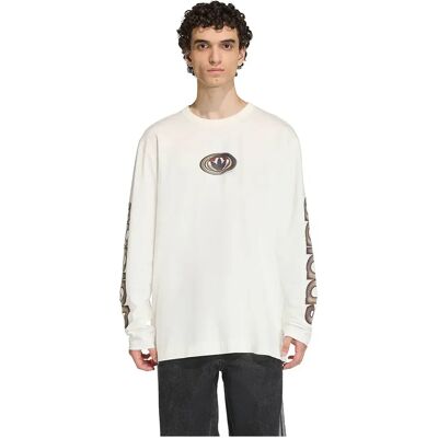 Adidas Originals Maglietta A Maniche Lunghe Graphic Core White L Adidas Originals Maglietta A Maniche Lunghe Graphic Core White L