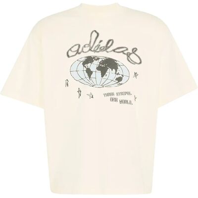 Adidas Originals Maglietta A Maniche Corte Illust Gfx Cream White M Adidas Originals Maglietta A Maniche Corte Illust Gfx Cream White M