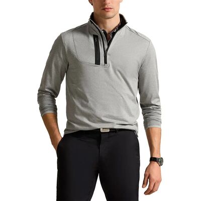 Polo Ralph Lauren Felpa Con Mezza Zip 785a96937 Andover Heather S Polo Ralph Lauren Felpa Con Mezza Zip 785a96937 Andover Heather S
