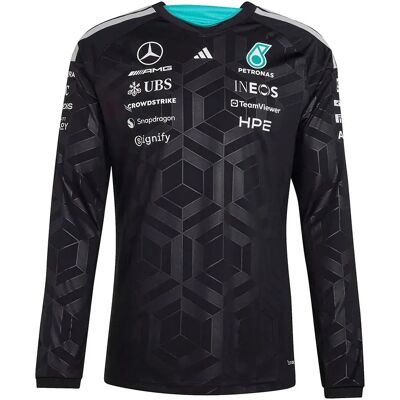 Adidas Maglietta A Maniche Lunghe Mercedes-amg Petronas F1 Team Driver Black 2XL Adidas Maglietta A Maniche Lunghe Mercedes-amg Petronas F1 Team Driver Black 2XL
