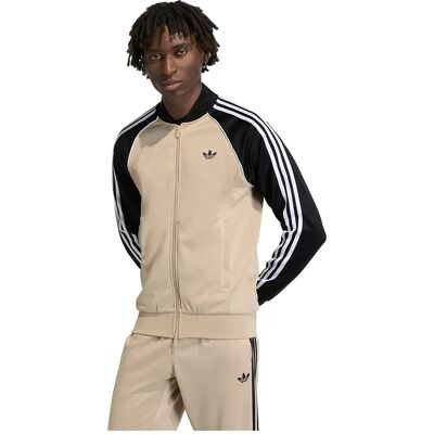 Adidas Originals Felpa Con Zip Sst Stone Khaki S Adidas Originals Felpa Con Zip Sst Stone Khaki S