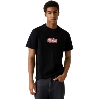 Guess Jeans Maglietta A Maniche Corte M6ri1k8fq Jet Black A996 L Guess Jeans Maglietta A Maniche Corte M6ri1k8fq Jet Black A996 L