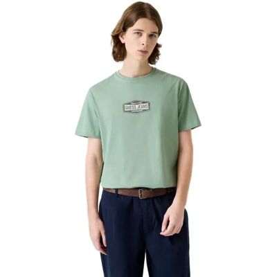 Guess Jeans Maglietta A Maniche Corte M6ri1k8fq Salvia Green 2XL Guess Jeans Maglietta A Maniche Corte M6ri1k8fq Salvia Green 2XL