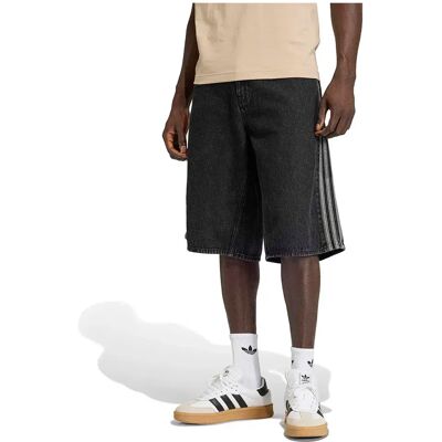Adidas Originals Jeans Corti Firebird Adicolor True Black Denim 38´´ Adidas Originals Jeans Corti Firebird Adicolor True Black Denim 38´´