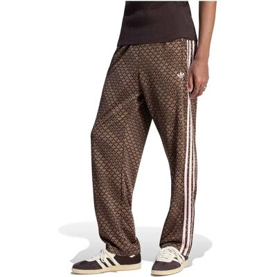 Adidas Originals Pantaloni Firebird Loose Monogram Aurora Coffee / Earth Strata / Sandy Pink XL Adidas Originals Pantaloni Firebird Loose Monogram Aurora Coffee / Earth Strata / Sandy Pink XL