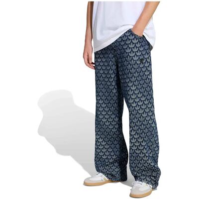 Adidas Originals Jeans Loose Monogram Indigo Denim 32´´ Adidas Originals Jeans Loose Monogram Indigo Denim 32´´