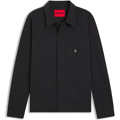Hugo Camicia A Maniche Lunghe Enaso 10276770 Medium Grey M Hugo Camicia A Maniche Lunghe Enaso 10276770 Medium Grey M