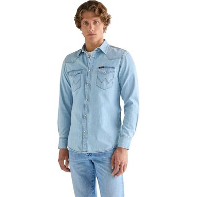 Wrangler Camicia A Maniche Lunghe Western Riverbank 2XL Wrangler Camicia A Maniche Lunghe Western Riverbank 2XL