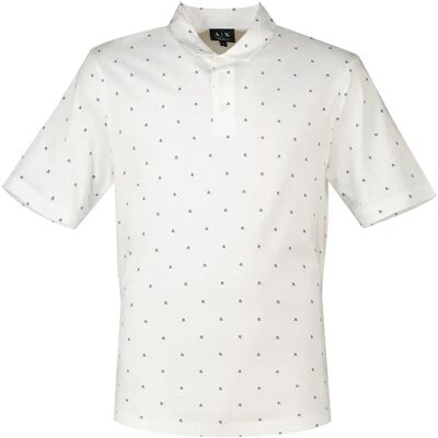 Armani Exchange Polo A Maniche Corte Xm000735_af10356 Ax Cross Logo Off White L Armani Exchange Polo A Maniche Corte Xm000735_af10356 Ax Cross Logo Off White L