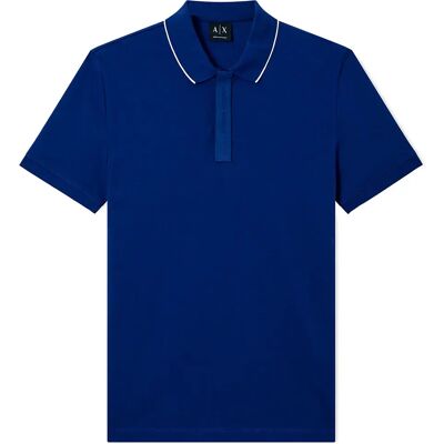 Armani Exchange Polo A Maniche Corte Xm001285_af10366 Bellwether Blue M Armani Exchange Polo A Maniche Corte Xm001285_af10366 Bellwether Blue M