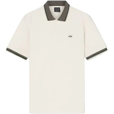 Armani Exchange Polo A Maniche Corte Xm002329_af13026 Cream M Armani Exchange Polo A Maniche Corte Xm002329_af13026 Cream M