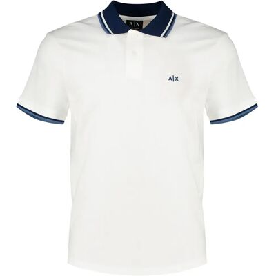 Armani Exchange Polo A Maniche Corte Xm002350_af10366 Off White 2XL Armani Exchange Polo A Maniche Corte Xm002350_af10366 Off White 2XL