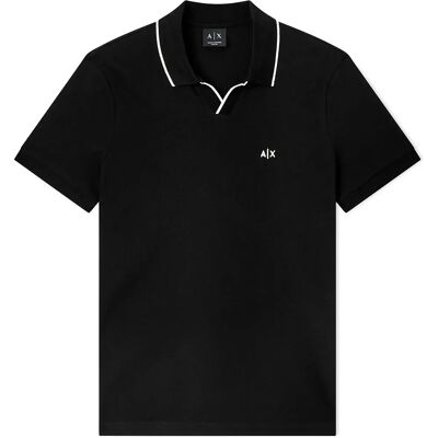 Armani Exchange Polo A Maniche Corte Xm00201_af10366 Black L Armani Exchange Polo A Maniche Corte Xm00201_af10366 Black L