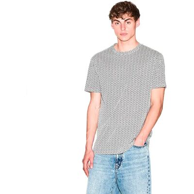 Armani Exchange Maglietta A Maniche Corte Xm001798_af10356 Cream Ax Allover Print 2XL Armani Exchange Maglietta A Maniche Corte Xm001798_af10356 Cream Ax Allover Print 2XL