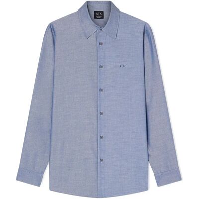 Armani Exchange Camicia A Maniche Lunghe Xm002112_af2258 Patriot Blue M Armani Exchange Camicia A Maniche Lunghe Xm002112_af2258 Patriot Blue M