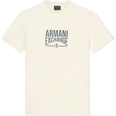Armani Exchange Maglietta A Maniche Corte Xm00252_af1033 Cream 2XL Armani Exchange Maglietta A Maniche Corte Xm00252_af1033 Cream 2XL