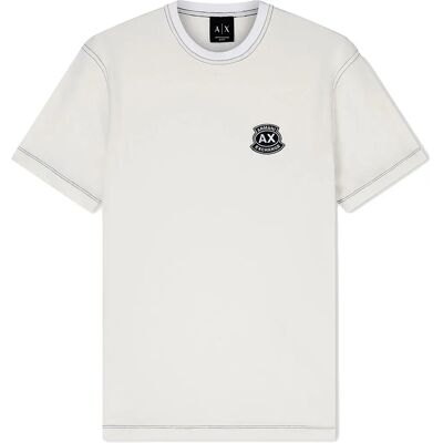 Armani Exchange Maglietta A Maniche Corte Xm00255_af10358 Off White 2XL Armani Exchange Maglietta A Maniche Corte Xm00255_af10358 Off White 2XL
