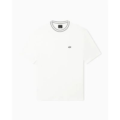 Armani Exchange Maglietta A Maniche Corte Xm0028_af21936 Off White 2XL Armani Exchange Maglietta A Maniche Corte Xm0028_af21936 Off White 2XL
