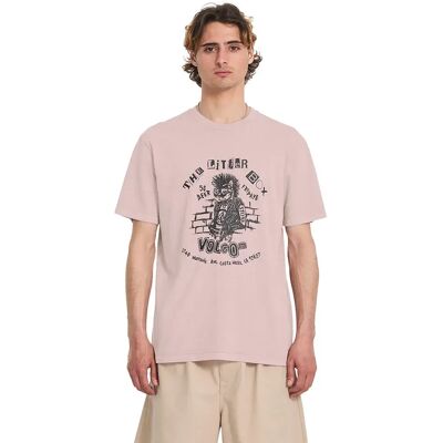 Volcom Maglietta A Maniche Corte Punkat Bark Brown M Volcom Maglietta A Maniche Corte Punkat Bark Brown M