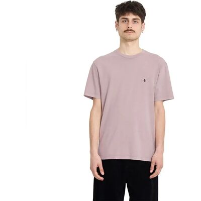 Volcom Maglietta A Maniche Corte Solid Stone Bark Brown M Volcom Maglietta A Maniche Corte Solid Stone Bark Brown M