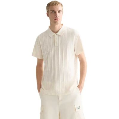 Scotch & Soda Polo A Maniche Corte 182269 Relaxed Fit Eggnog 2XL Scotch & Soda Polo A Maniche Corte 182269 Relaxed Fit Eggnog 2XL