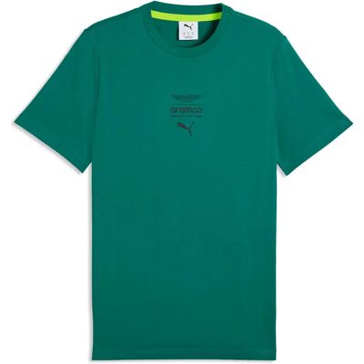 Puma Maglietta A Maniche Corte X Aston Martin F1 Essential Logo Green Lux 2XL Puma Maglietta A Maniche Corte X Aston Martin F1 Essential Logo Green Lux 2XL