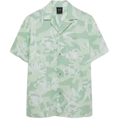 Oakley Apparel Camicia A Maniche Corte Hibiscus Breeze Camo Hibiscus Faded Green M Oakley Apparel Camicia A Maniche Corte Hibiscus Breeze Camo Hibiscus Faded Green M