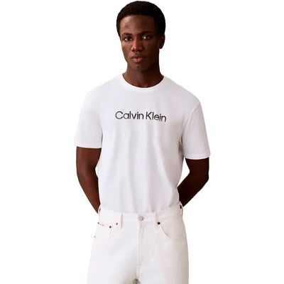 Calvin Klein Maglietta A Maniche Corte 30s Eu Graphic Bright White S Calvin Klein Maglietta A Maniche Corte 30s Eu Graphic Bright White S