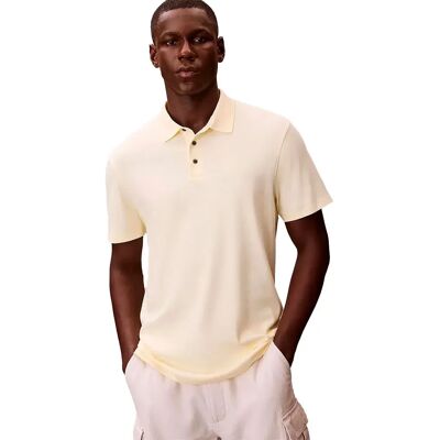Calvin Klein Polo A Maniche Corte Supima Emb Pear Sorbet M Calvin Klein Polo A Maniche Corte Supima Emb Pear Sorbet M
