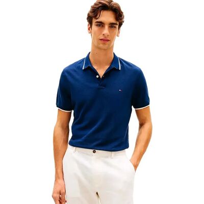 Tommy Hilfiger Polo A Maniche Corte Pique Undercollar Regular Fit Carbon Navy 2XL Tommy Hilfiger Polo A Maniche Corte Pique Undercollar Regular Fit Carbon Navy 2XL