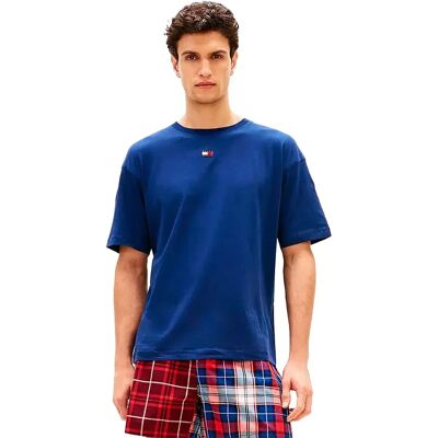 Tommy Hilfiger Pigiama A Maniche Corte Um0um03832 Preppy Navy / Heritage Plaid Clash L Tommy Hilfiger Pigiama A Maniche Corte Um0um03832 Preppy Navy / Heritage Plaid Clash L