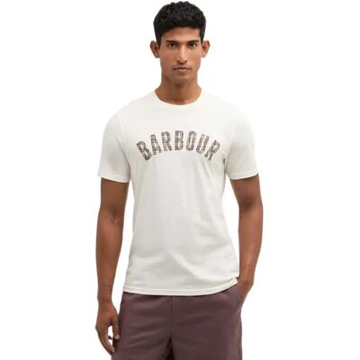 Barbour Maglietta A Maniche Corte Berwick Whisper White L Barbour Maglietta A Maniche Corte Berwick Whisper White L