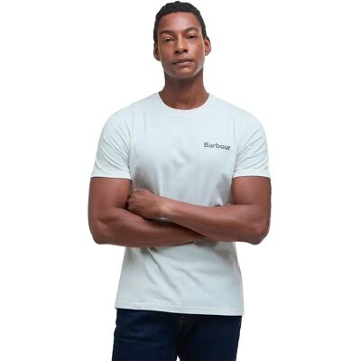 Barbour Maglietta A Maniche Corte Camber Antique White S Barbour Maglietta A Maniche Corte Camber Antique White S