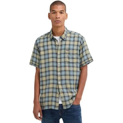 Barbour Camicia A Maniche Corte Midfield Highland Lake Tartan S Barbour Camicia A Maniche Corte Midfield Highland Lake Tartan S