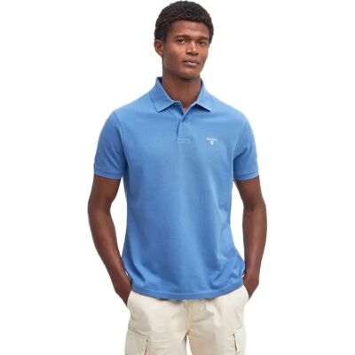 Barbour Polo A Maniche Corte Original Sports Federal Blue L Barbour Polo A Maniche Corte Original Sports Federal Blue L