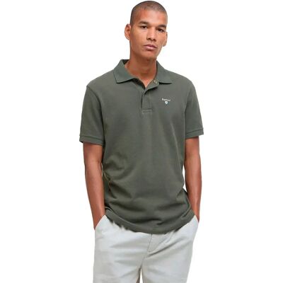 Barbour Polo A Maniche Corte Original Sports Uniform Green M Barbour Polo A Maniche Corte Original Sports Uniform Green M
