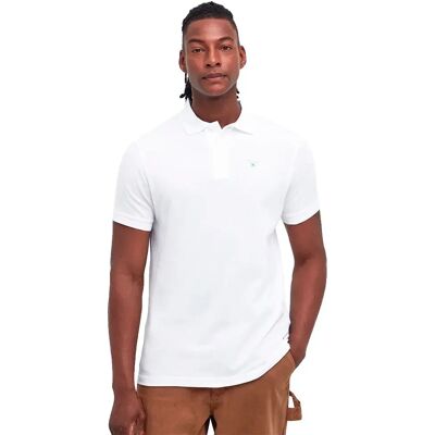 Barbour Polo A Maniche Corte Original Sports White 2XL Barbour Polo A Maniche Corte Original Sports White 2XL
